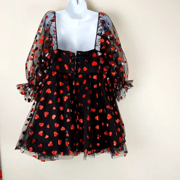 FOXBLOOD Queen Of Hearts | PARTY DRESS [LIMITED EDITION] - Picture 5 of 14